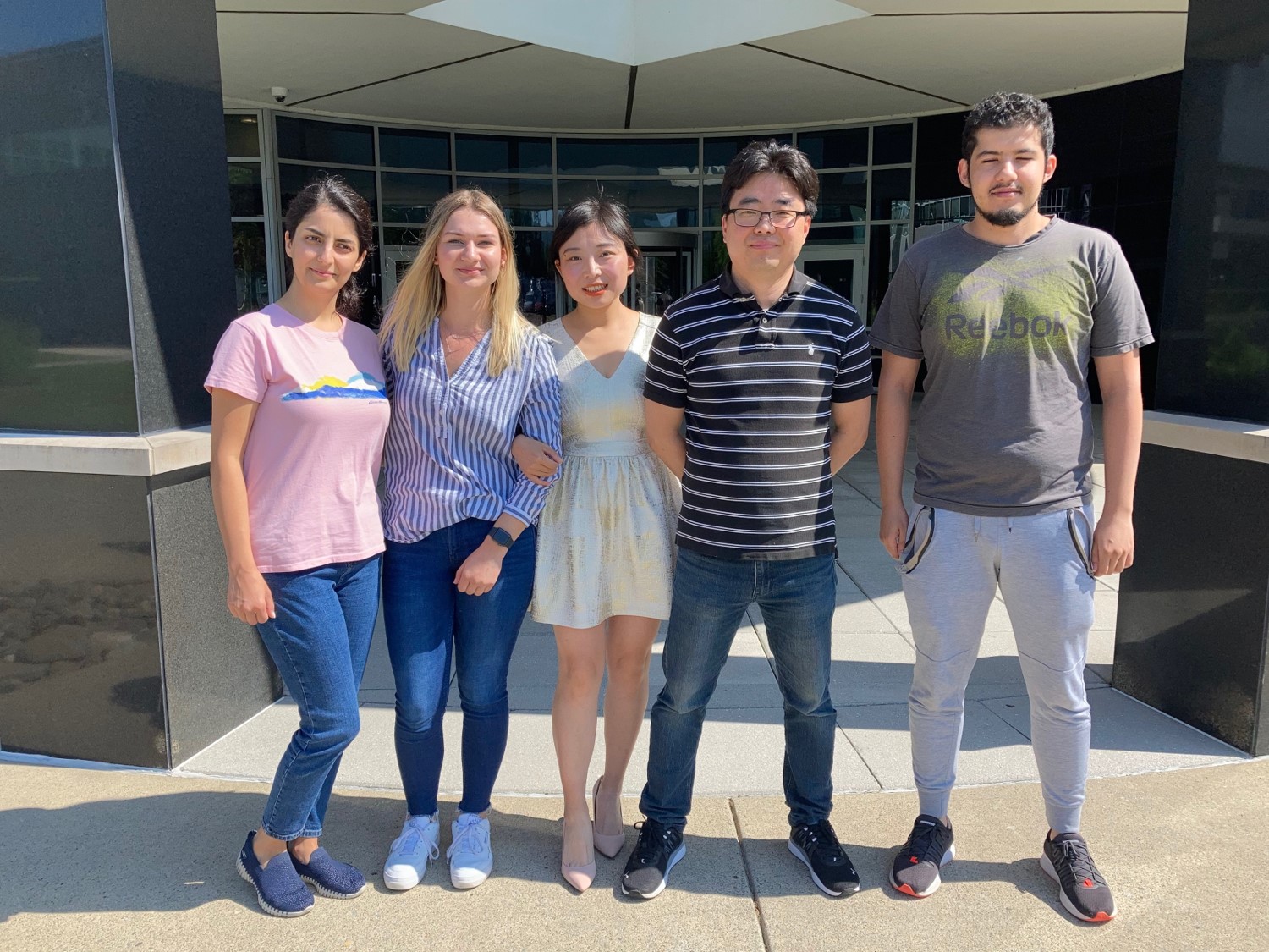 Farewell party for Lin